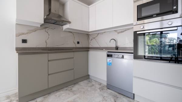 Alanya'da Flora Garden Residence'ta Uzun Dönem Kiralık Daire