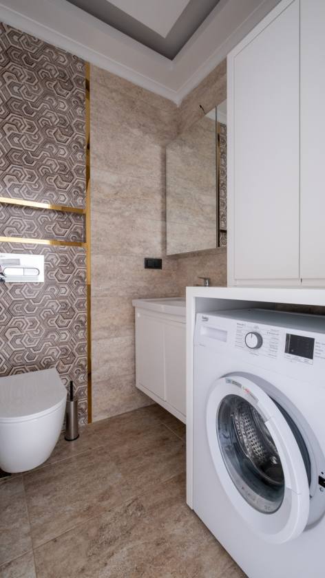 Alanya'da Flora Garden Residence'ta Uzun Dönem Kiralık Daire