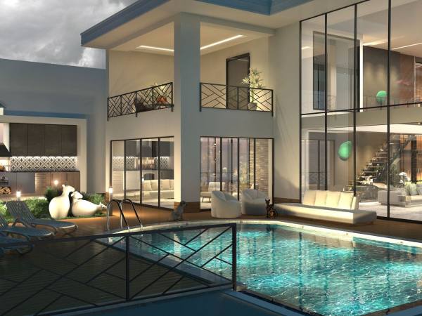 Alanya Tepe Mahallesi'nde Deniz, Kale ve Şehir Manzaralı Müstakil Villa
