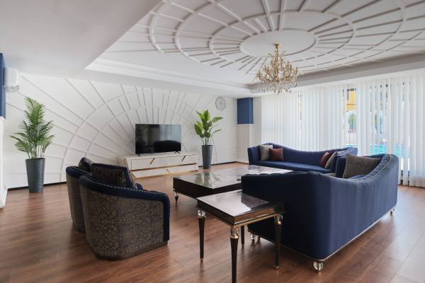Alanya Merkez Yekta Royal Club Sitesinde 3+1 Ayrı Mutfak Kiralık