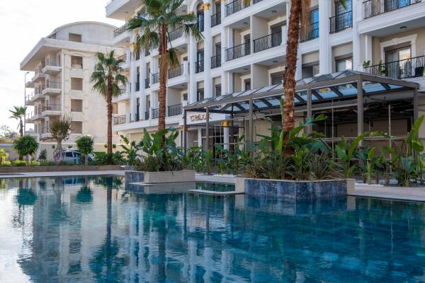 Alanya, Oba Voyage Deluxe Sitesinde Satılık 1+1 Yatırımlık Daire