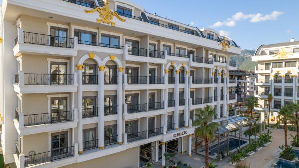 Alanya, Oba Voyage Deluxe Sitesinde Satılık 1+1 Yatırımlık Daire