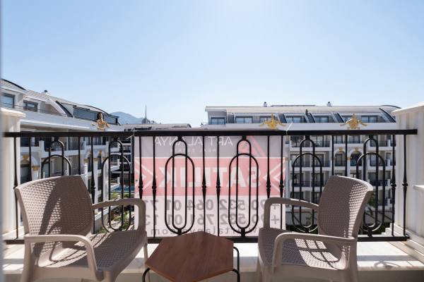Alanya, Oba Voyage Deluxe Sitesinde Satılık 1+1 Yatırımlık Daire