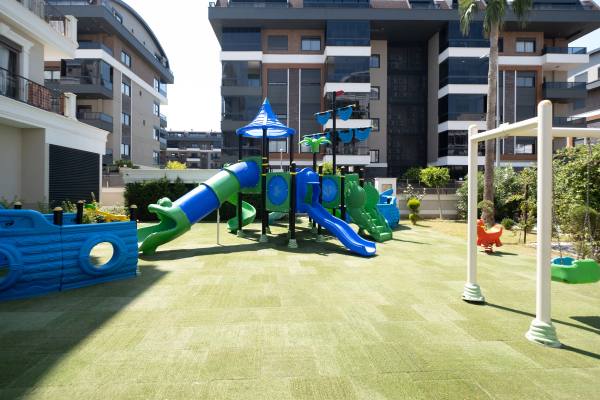 Alanya, Oba Voyage Deluxe Sitesinde Satılık 1+1 Yatırımlık Daire