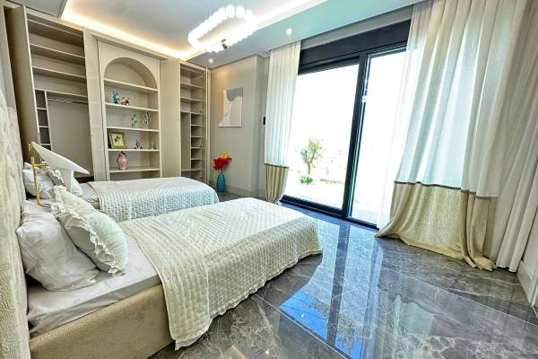 A Unique Mansion-Style Villa Eligible for Turkish Citizenship in Kargıcak, Alanya