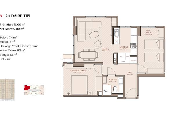 Apartments in Kadıköy, Istanbul with Interest-Free Installments Until Completion