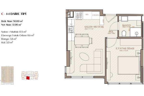 Apartments in Kadıköy, Istanbul with Interest-Free Installments Until Completion