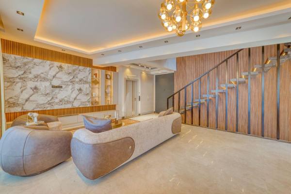 Kargıcak, Alanya’da Panoramik Deniz Manzaralı Lüks Villa