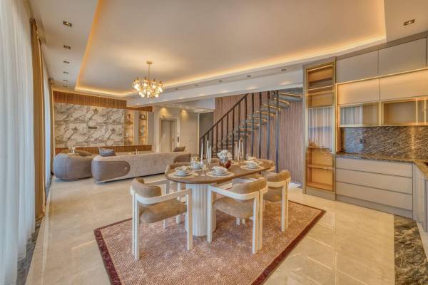 Kargıcak, Alanya’da Panoramik Deniz Manzaralı Lüks Villa