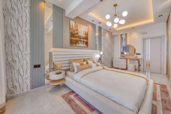 Kargıcak, Alanya’da Panoramik Deniz Manzaralı Lüks Villa