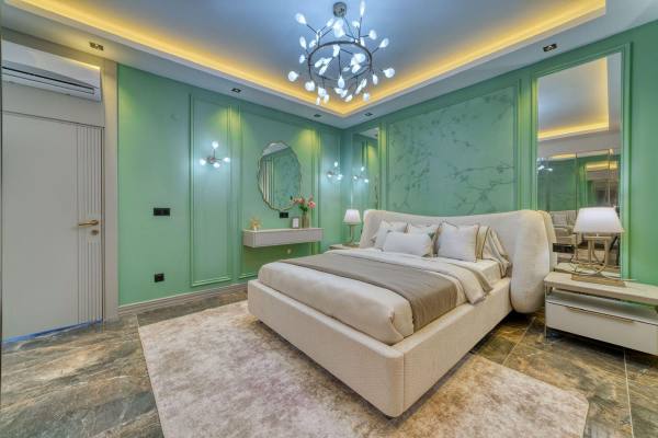 Alanya’nın Prestijli Bölgesi Bektaş’ta Satılık Lüks Villa