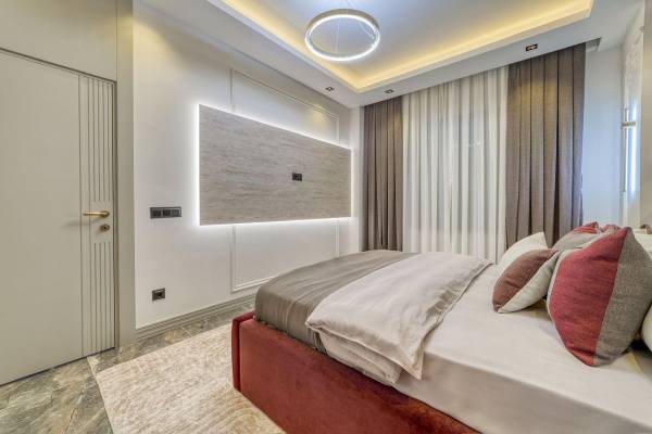 Alanya’nın Prestijli Bölgesi Bektaş’ta Satılık Lüks Villa