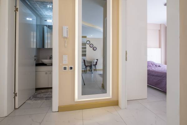 Alanya Kızlarpınarı Mahallesinde Uzun Dönem Kiralık 1+1 Eşyalı Daire